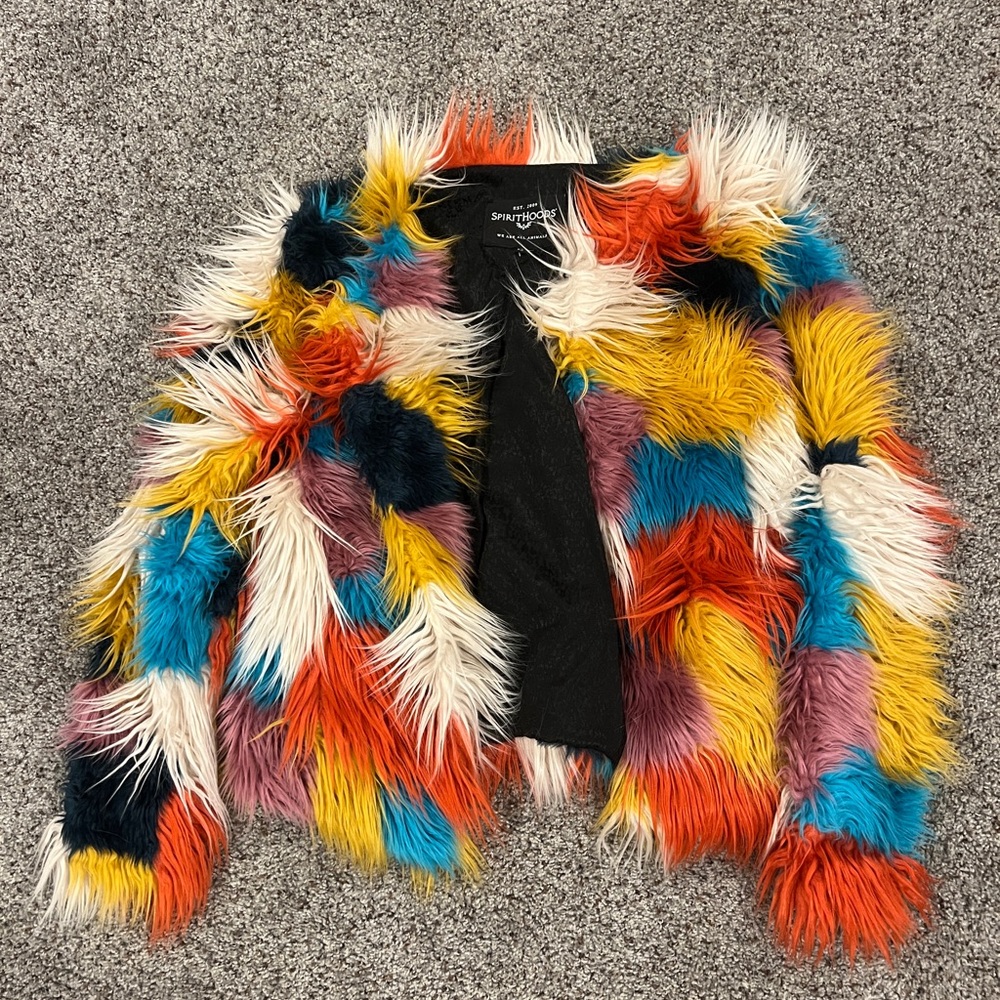 Butterfly Faux Fur Jacket – SpiritHoods